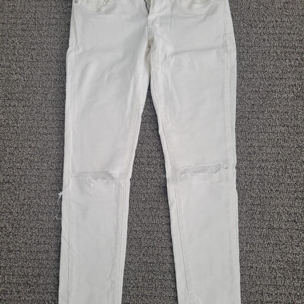 Lucky Brand White Skinny Jeans
